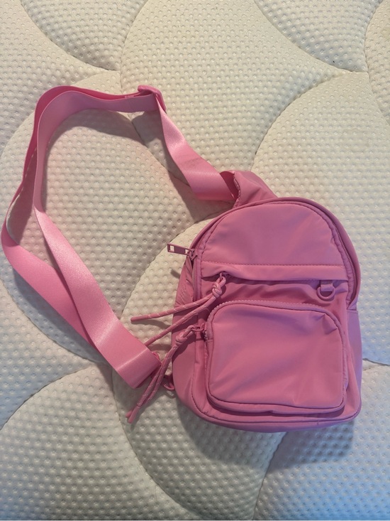 Handbags - Pink Mini Crossbody Bag - Casual Everyday Shoulder Bag